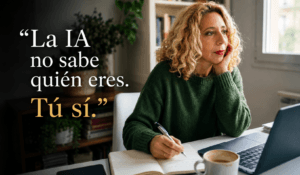 escribir sobre ti mismo con IA sin sonar a ChatGPT marca personal